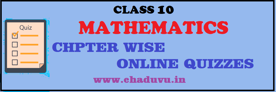 class 10 Mathematics quizzes