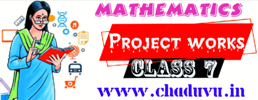 Class 7 Mathematics Project works