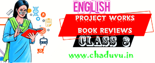 Class 8 English Project works