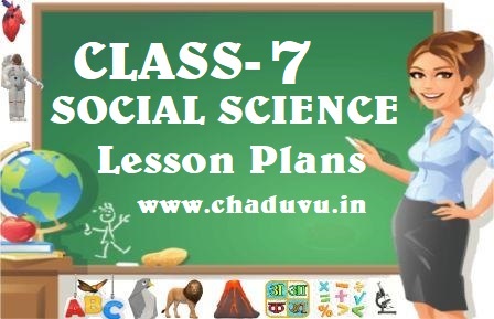 Class 7 Social science Lesson plans