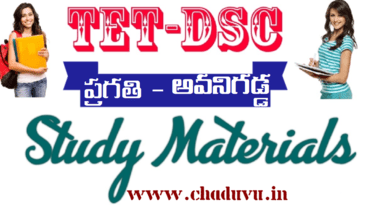 avanigadda pragathi tet dsc study materials