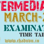 AP Intermediate March-2024 Exams Time table
