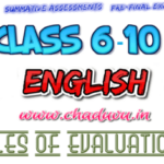 Class 6-10 English Principles of valuation key