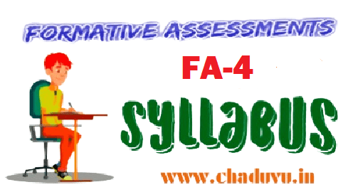 Formative Assessment-4 Syllabus