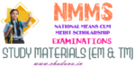 NMMS Examinations Study materials