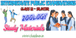 Class 12 Zoology Study materials