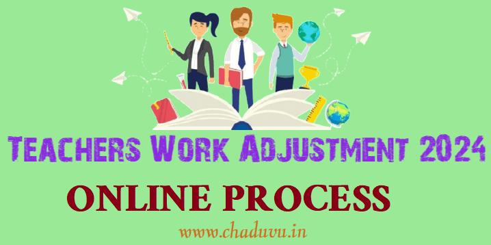 Teachers Work Adjustment 2024 Online process